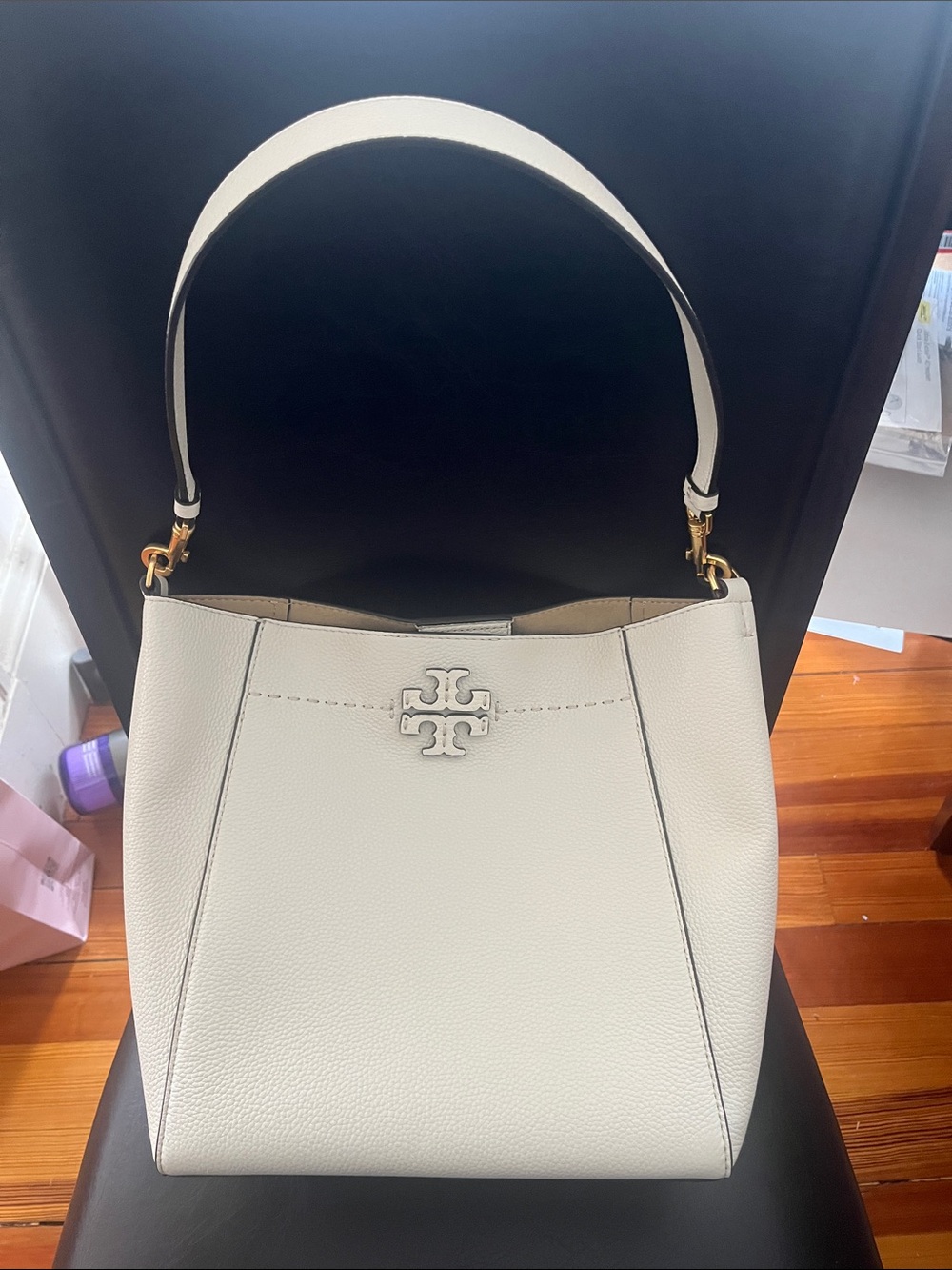 Tory Burch McGraw Leather Shoulder Bag